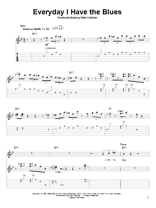 Produktbild zu: Everyday I Have The Blues