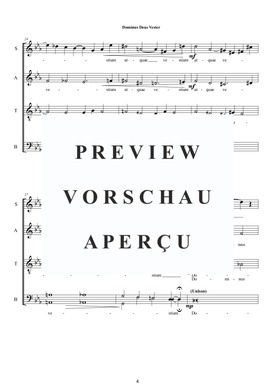 Produktgalerie: Seite 5 von 11 Dominus Deus Vester - Sacred Motet, , Gemischter Chor