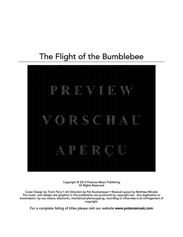 Product gallery: Page 3 of 11 Flight of the Bumblebee, The, , (Tuba Ensemble)