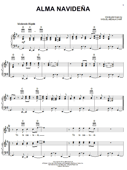 Produktbild zu: Alma Navidena
