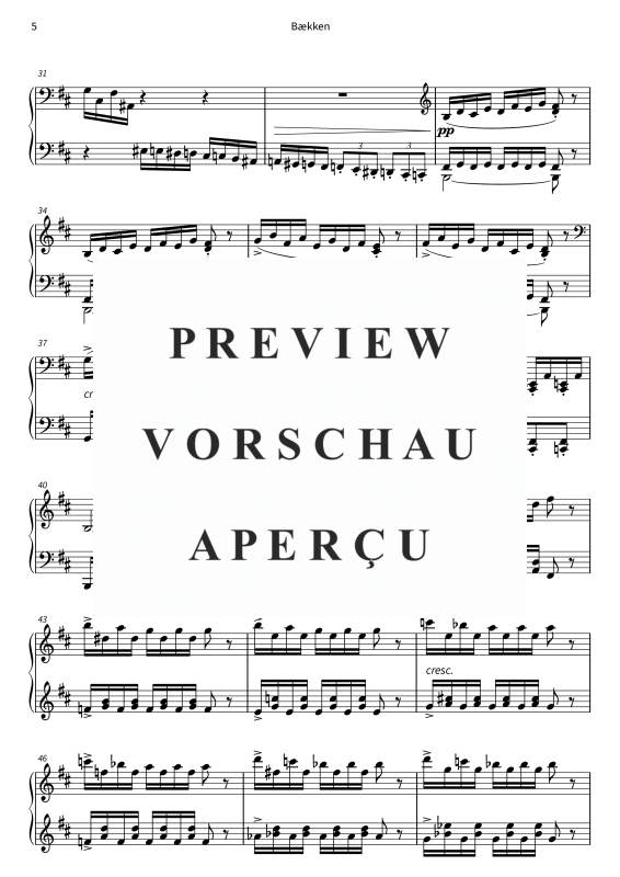 gallery: Der Bach, , (Klavier Solo)