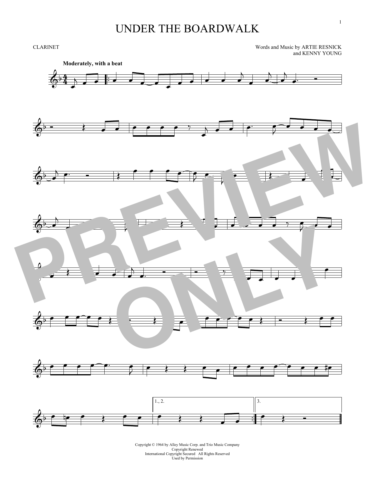 Product gallery: Page 1 of 1 Under The Boardwalk, The Drifters