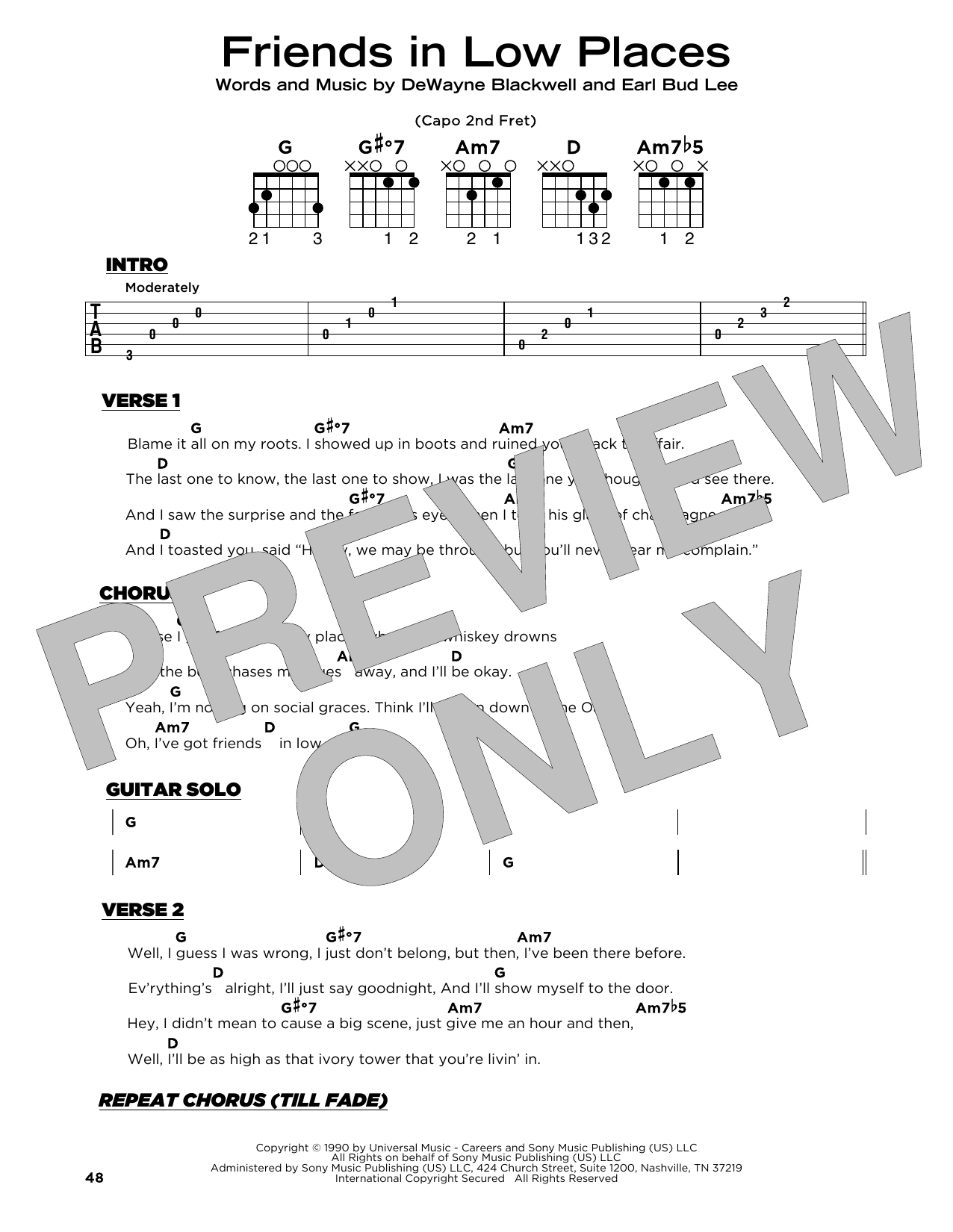 Produktbild zu: Friends In Low Places