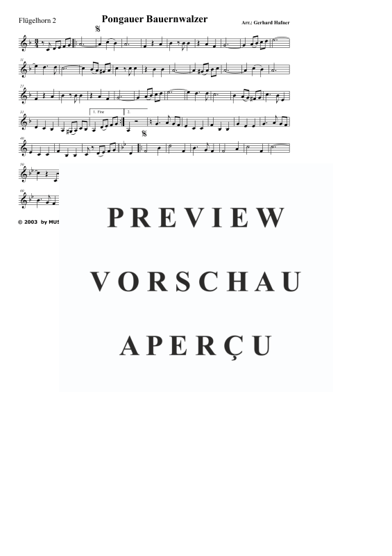 Product gallery: Page 9 of 11 Pongauer Bauernwalzer, , (Mixed ensemble woodwind and brass)