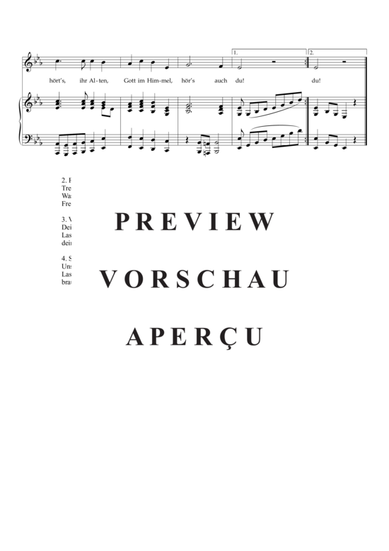 Product gallery: Page 3 of 3 Ehre, Freiheit, Vaterland , , (voice + piano)
