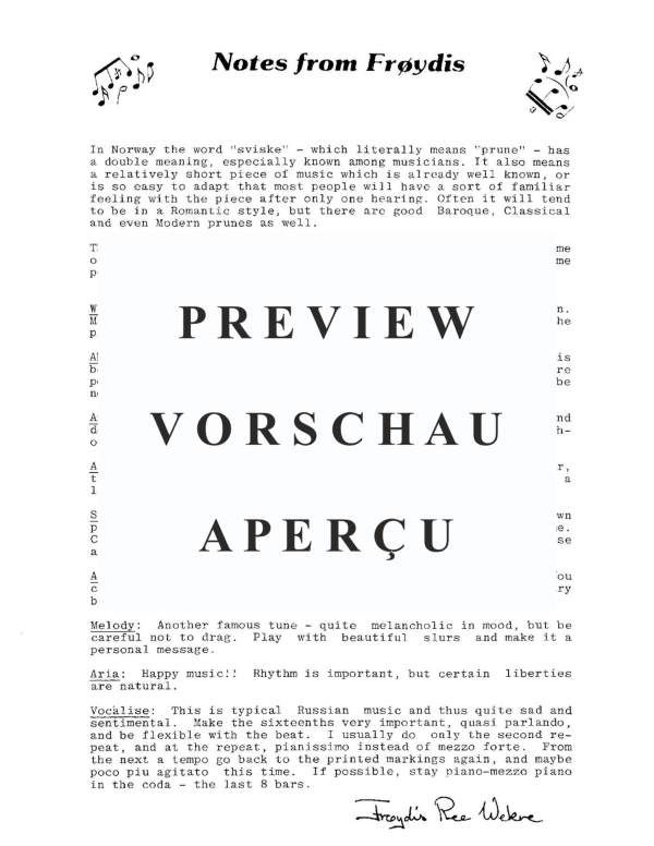 Produktgalerie: Seite 3 von 11 Frøydis' Favorite Prunes, Vol. III, , Horn in F und Klavier