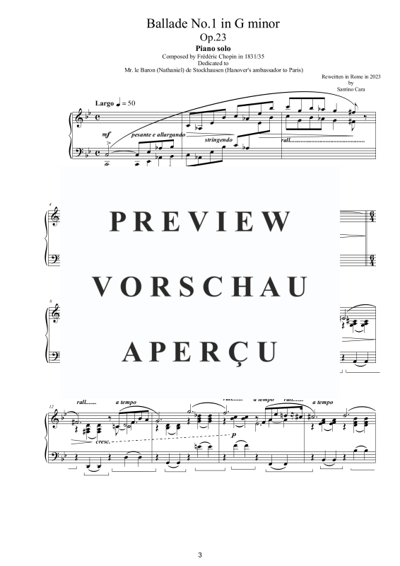 Produktgalerie: Seite 4 von 11 4 Balladen für Klavier - Vollständige Partituren, , Klavier Solo