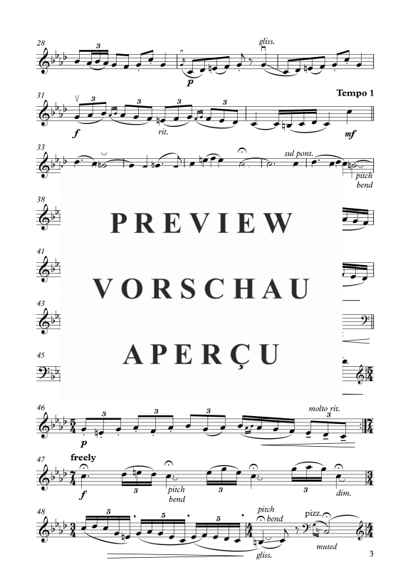 gallery: Four Klezmer Songs, , Double Bass Solo