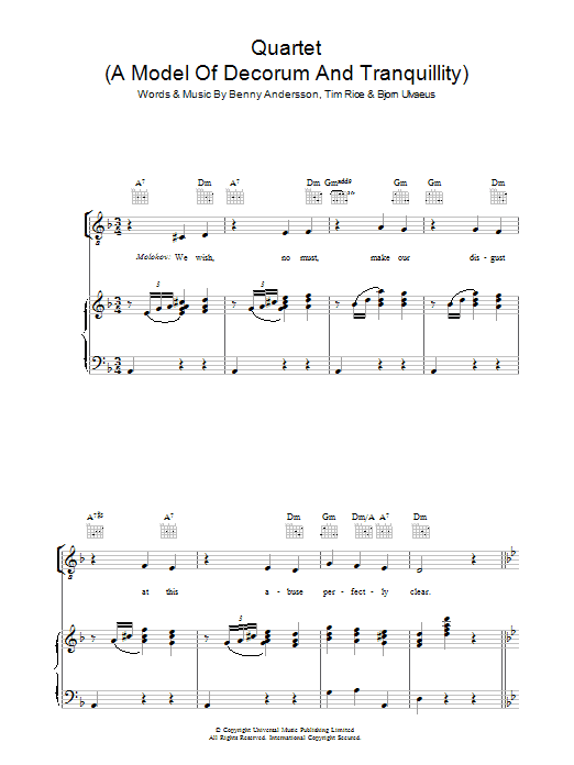 Produktbild zu: Quartet (A Model Of Decorum And Tranquillity)