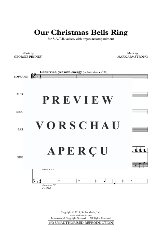 Produktgalerie: Seite 3 von 11 Our Christmas Bells Ring, , Gemischter Chor und Orgel