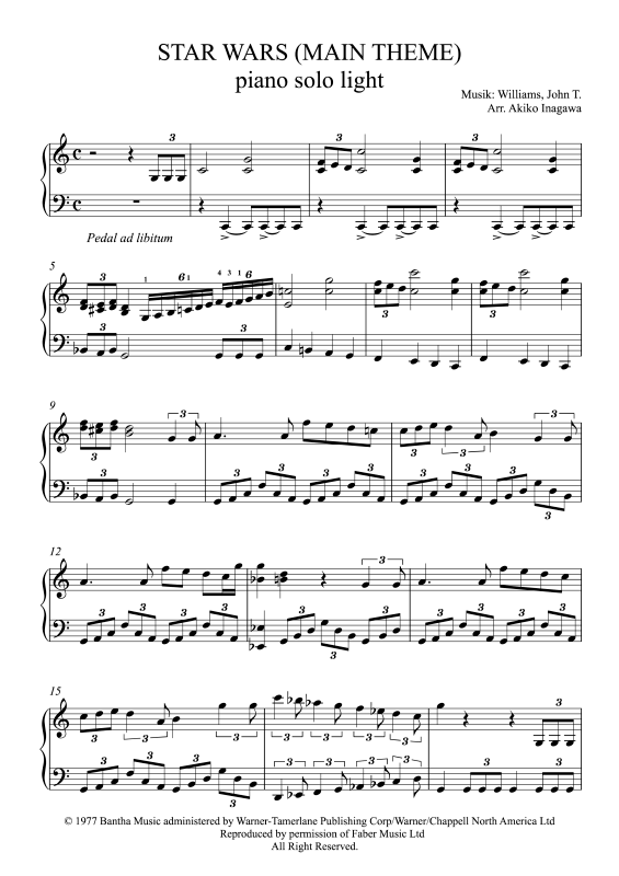 Product picture to: Star Wars - Main ThemeJohn Towner Williams