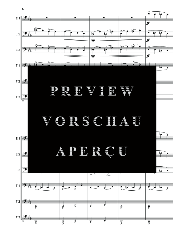 Produktgalerie: Seite 8 von 11 Prelude in C-sharp Minor, , (Tuba Ensemble EEETTT)