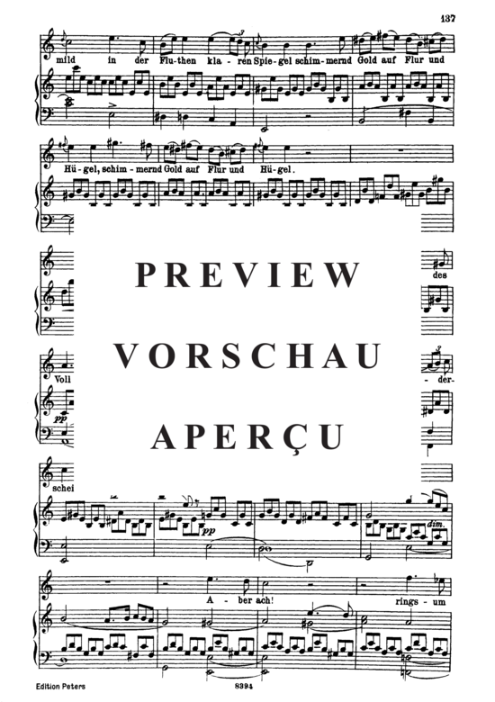 Product gallery: Page 5 of 7 Abendbilder D.650, , High Voice and Piano