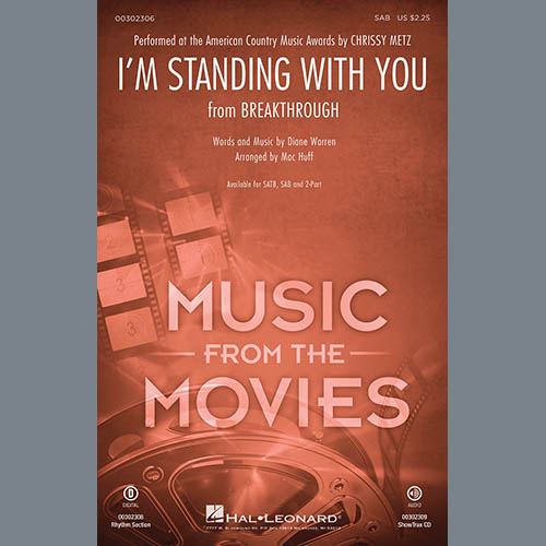 cover: I'm Standing With You (from Breakthrough) (arr. Mac Huff), Chrissy Metz