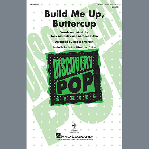 cover: Build Me Up, Buttercup (arr. Roger Emerson), The Foundations, Chor