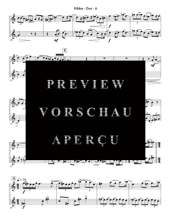 Produktgalerie: Seite 10 von 11 Duo, Op. 105, , (Blechbläser Duo Trompete in B und Horn in F)