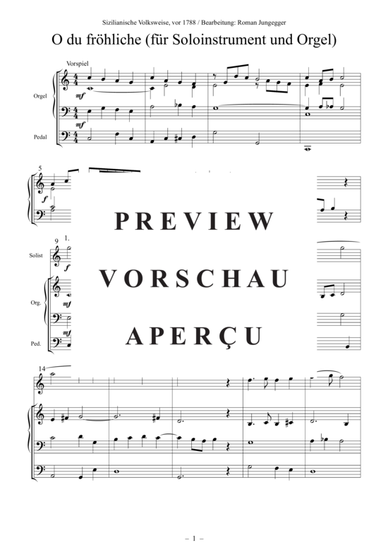 gallery: O du fröhliche (Orgel + Stimme in C und B) , ,  (Trompete + Orgel)