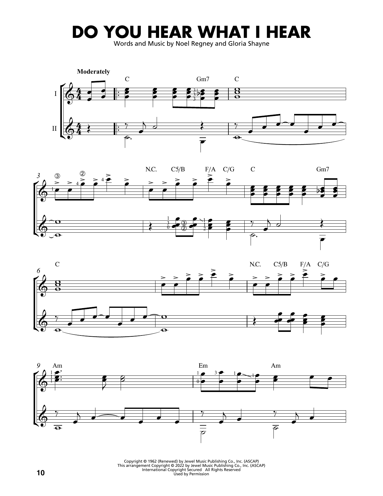 Produktbild zu: Do You Hear What I Hear (arr. Mark Phillips)