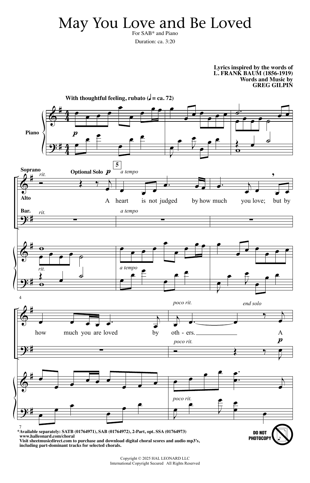 Produktbild zu: May You Love And Be Loved