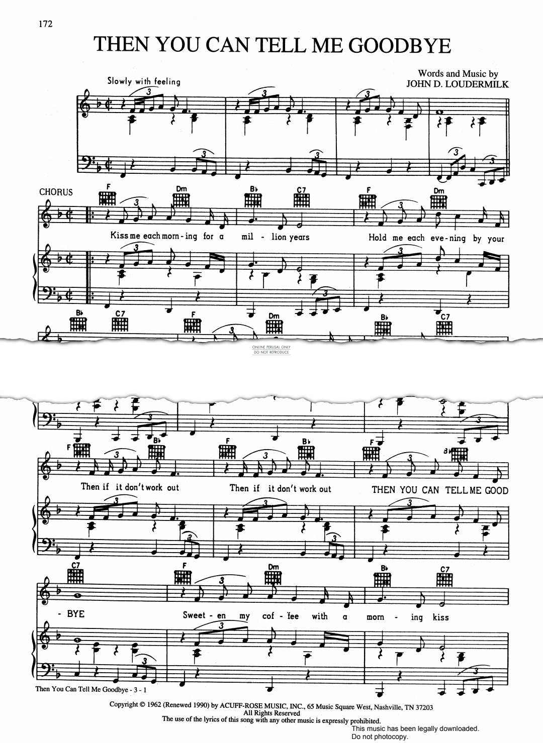 gallery: Then You Can Tell Me Goodbye, John D Loudermilk, Gesang, Gitarre, Klavier