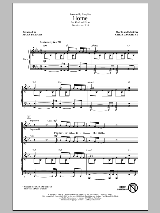 Produktgalerie: Seite 1 von 1 Home, Mark Brymer, Chor
