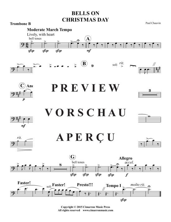 Produktgalerie: Seite 15 von 16 Bells on Christmas Day , , (Doppel Blechbläserquintett)