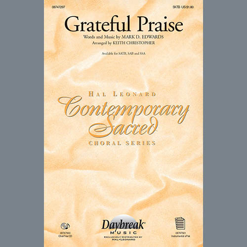 cover: Grateful Praise, Keith Christopher, Chor