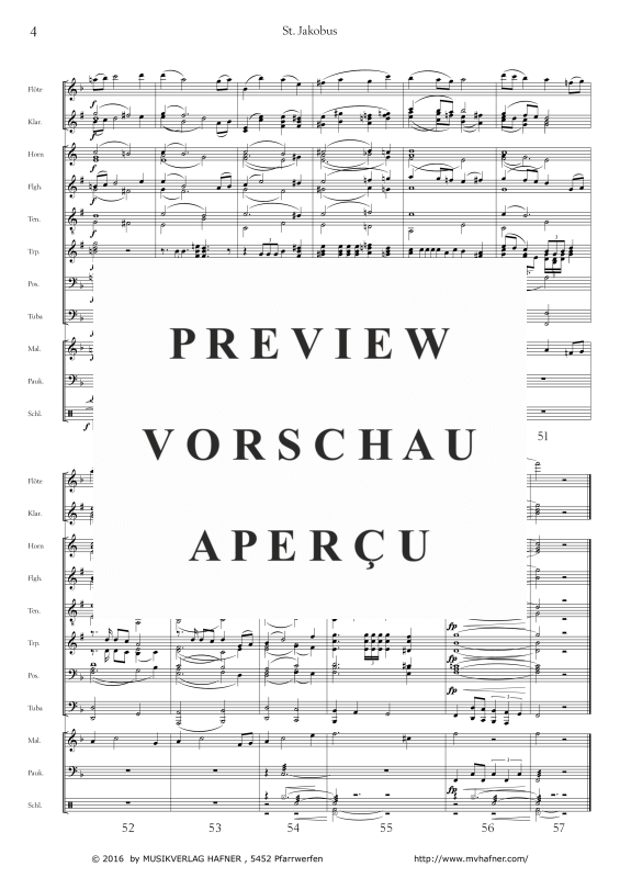 Product gallery: Page 9 of 11 St. Jakobus - Choral, , (large wind orchestra)