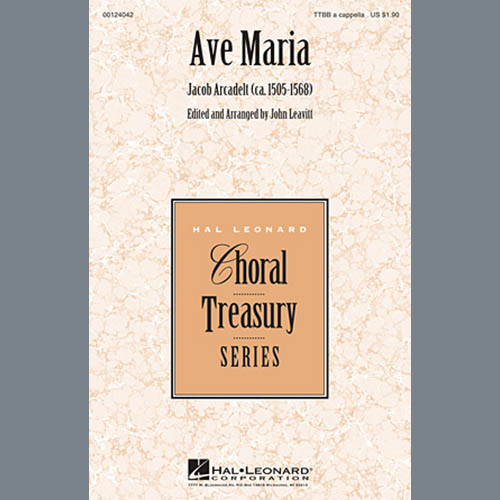 cover: Ave Maria (arr. John Leavitt), Jacob Arcadelt, Chor