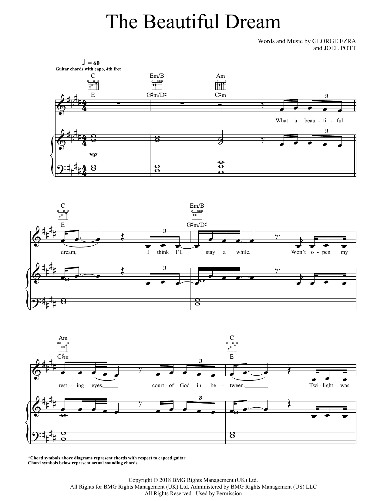 Produktbild zu:  The Beautiful Dream - George Ezra