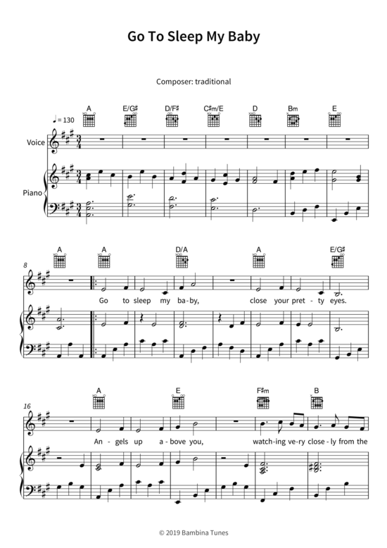 Produktbild zu: Go To Sleep My BabyLars Opfermann