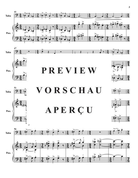 Product gallery: Page 4 of 21 Chant , , (tuba + piano)