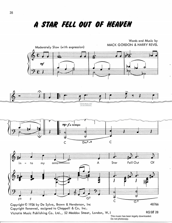 Produktbild zu: A Star Fell Out Of Heaven