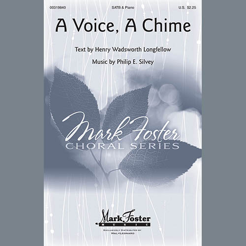 cover: A Voice, A Chime, Henry Wadsworth Longfellow and Philip E. Silvey, Chor