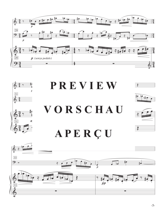Product gallery: Page 8 of 21 Fugue and Postlude , , (flute, bassoon and piano)