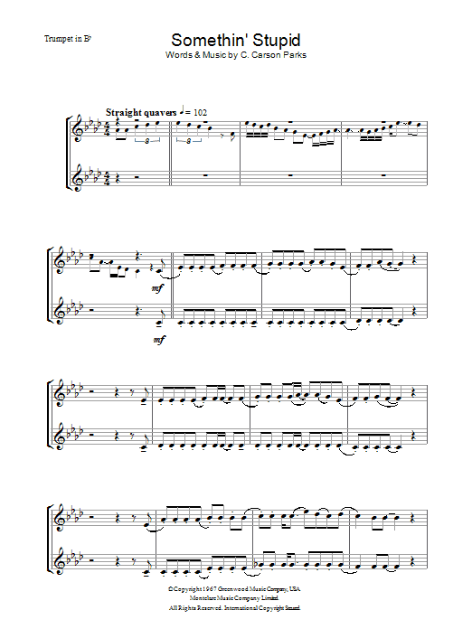 Produktbild zu: Somethin' Stupid