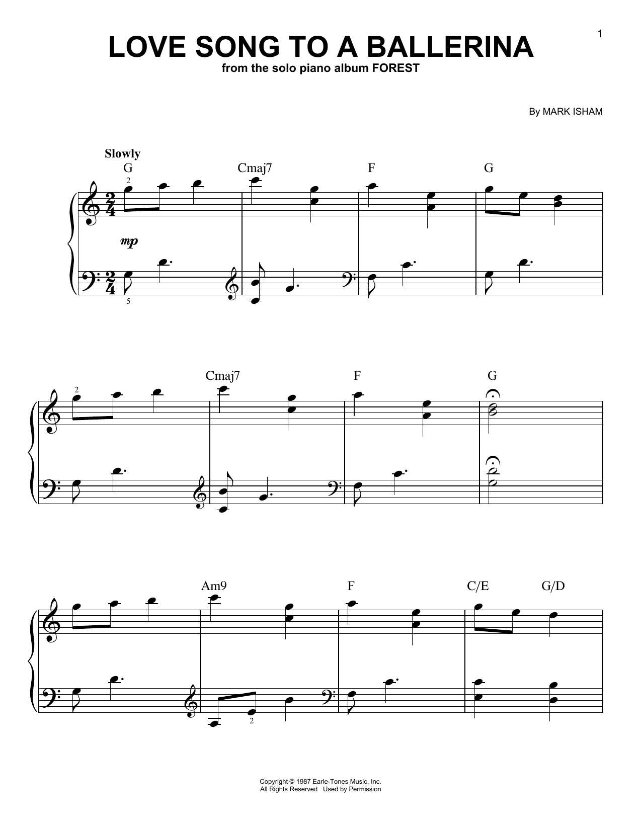 Product picture to: Love Song To A Ballerina