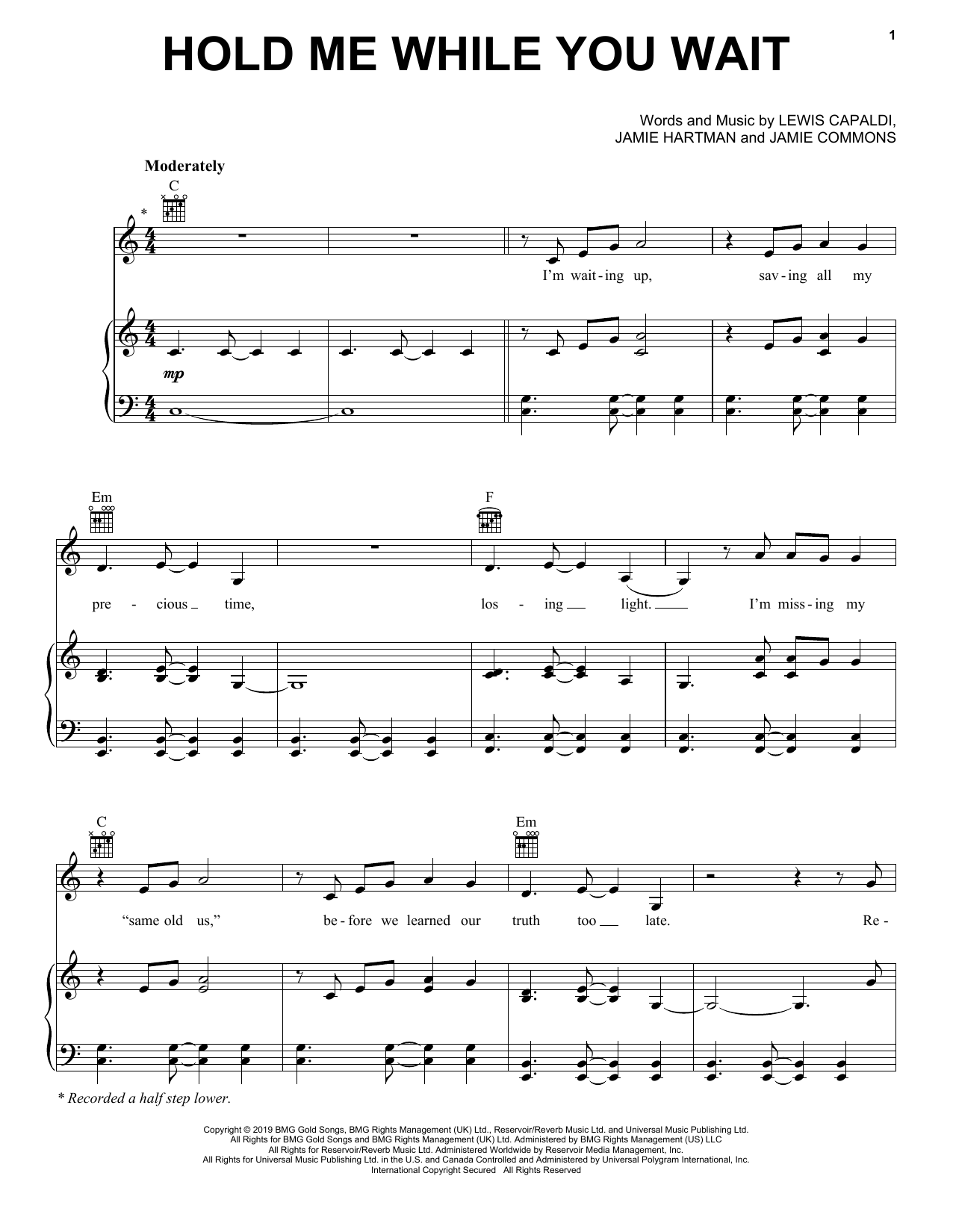 Produktbild zu: Hold Me While You Wait