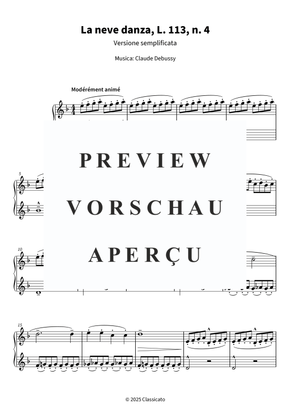Product gallery: Page 5 of 6 La neve danza - Versione semplificata, , Piano Solo