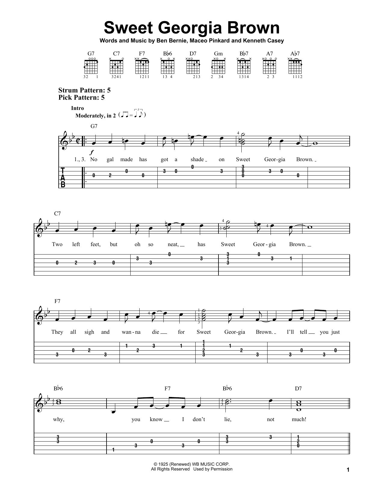 Product gallery: Page 1 of 1 Sweet Georgia Brown, Count Basie