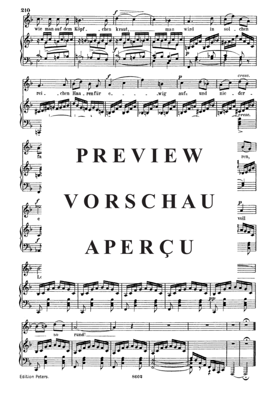 Product gallery: Page 5 of 5 Versunken D.715, , Medium Voice and Piano