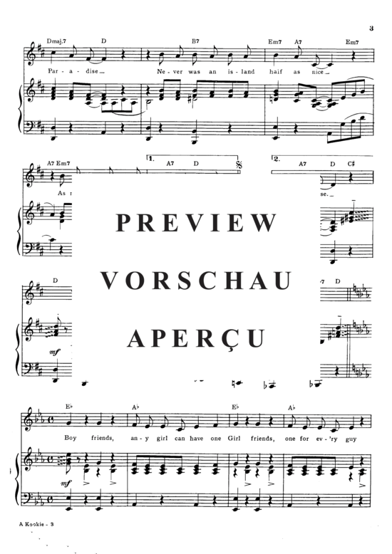 Produktgalerie: Seite 4 von 8 A Kookie Little Paradise , Campbell, Jo Ann  , Klavier und Gesang