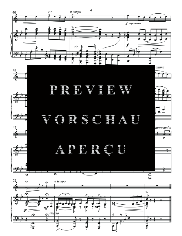 Produktgalerie: Seite 8 von 10 Non la sospiri la nostra casetta, , (Trompete in B und Klavier)