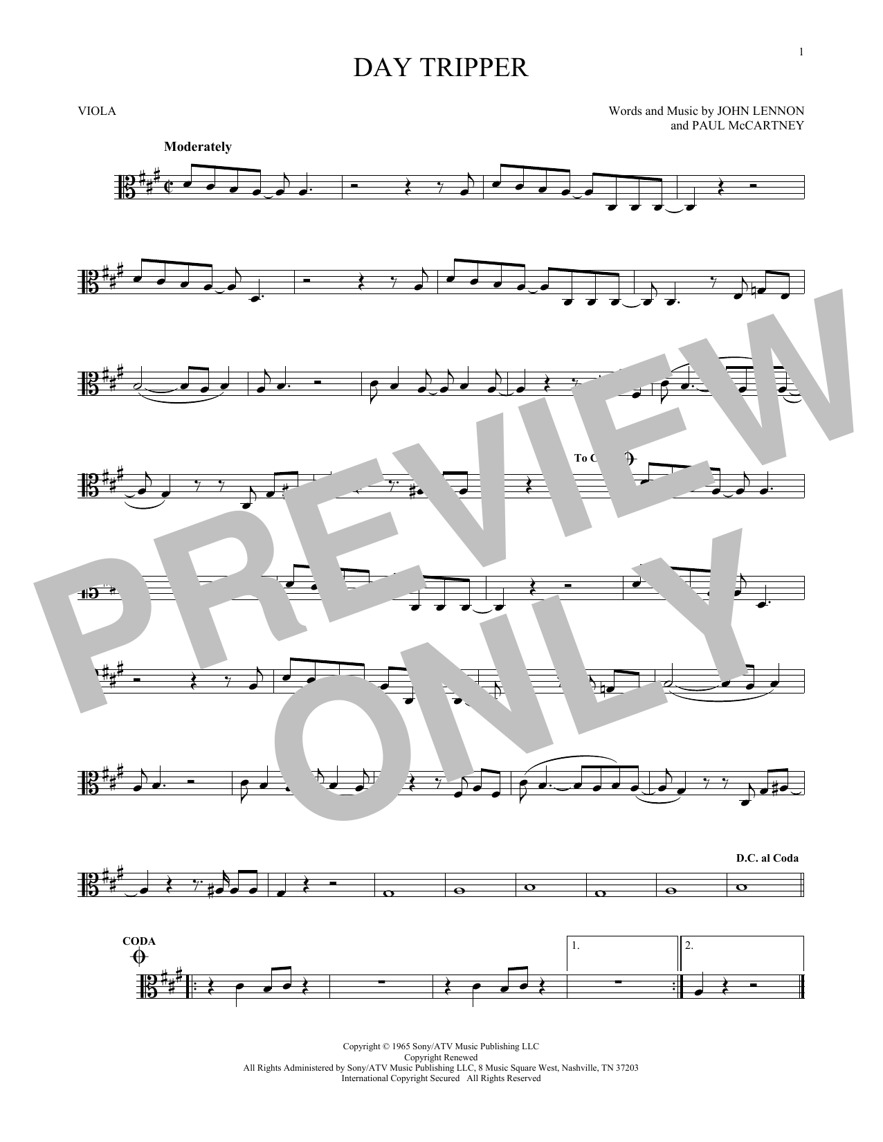 Product gallery: Page 1 of 1 Day Tripper, The Beatles