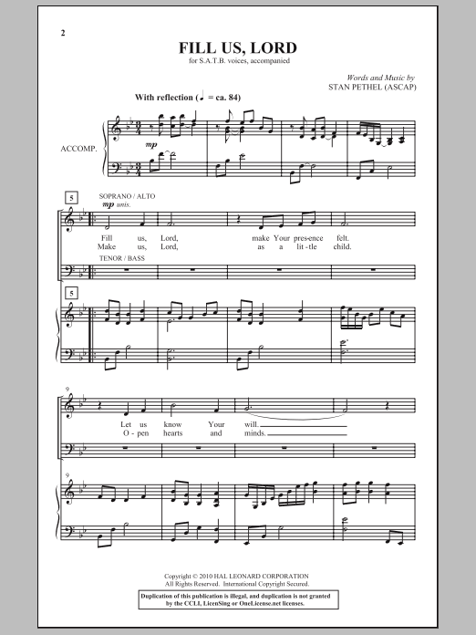 Produktbild zu: Fill Us, Lord