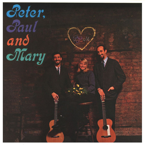 cover: Five Hundred Miles, Peter, Paul & Mary, Laute