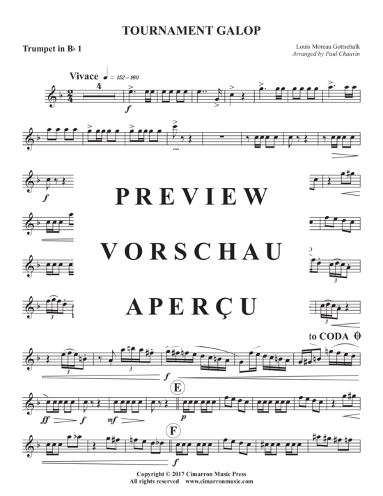 gallery: Tournament Galop , , (Brass quintet)