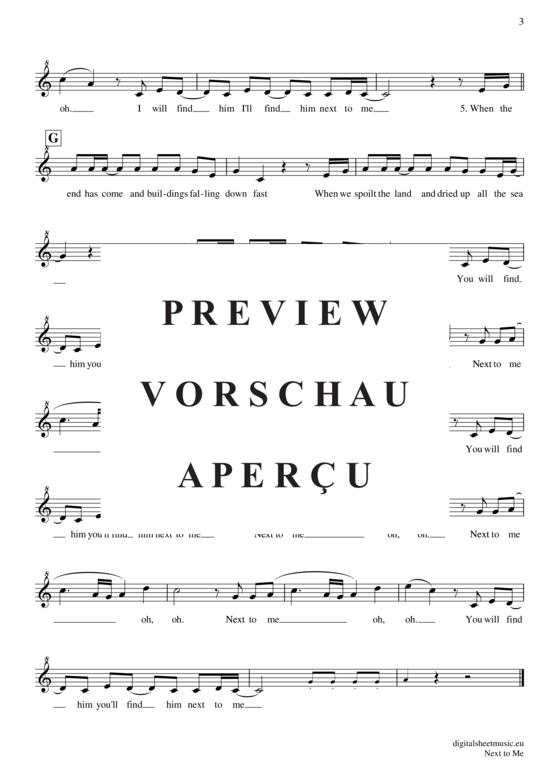 Product gallery: Page 4 of 4 Next to me , Sande, Emeli, (recorder)