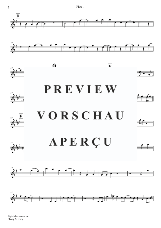 Produktgalerie: Seite 10 von 11 Ebony And Ivory, McCartney, Paul/Wonder, Stevie, (Flöten Trio + Klavier)