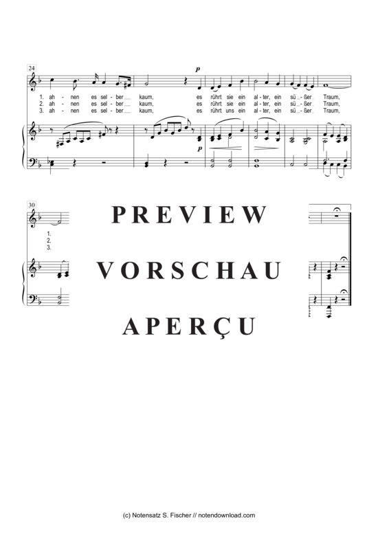 Product gallery: Page 4 of 4 Frühlingslied  , , Piano and Voice